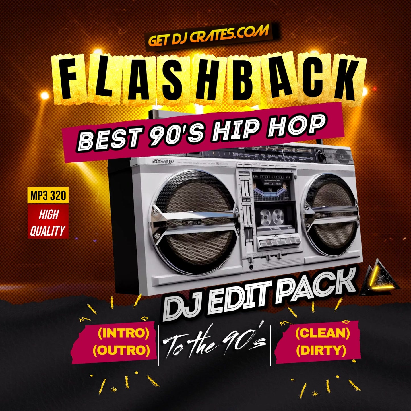 90's HIP HOP DJ PACK
