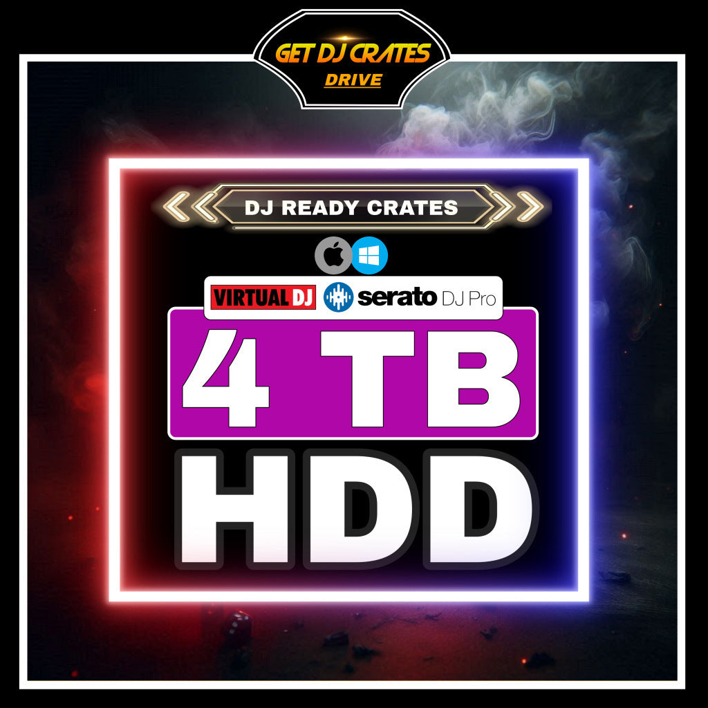 4 TB DJ HARD DRIVE (HDD)