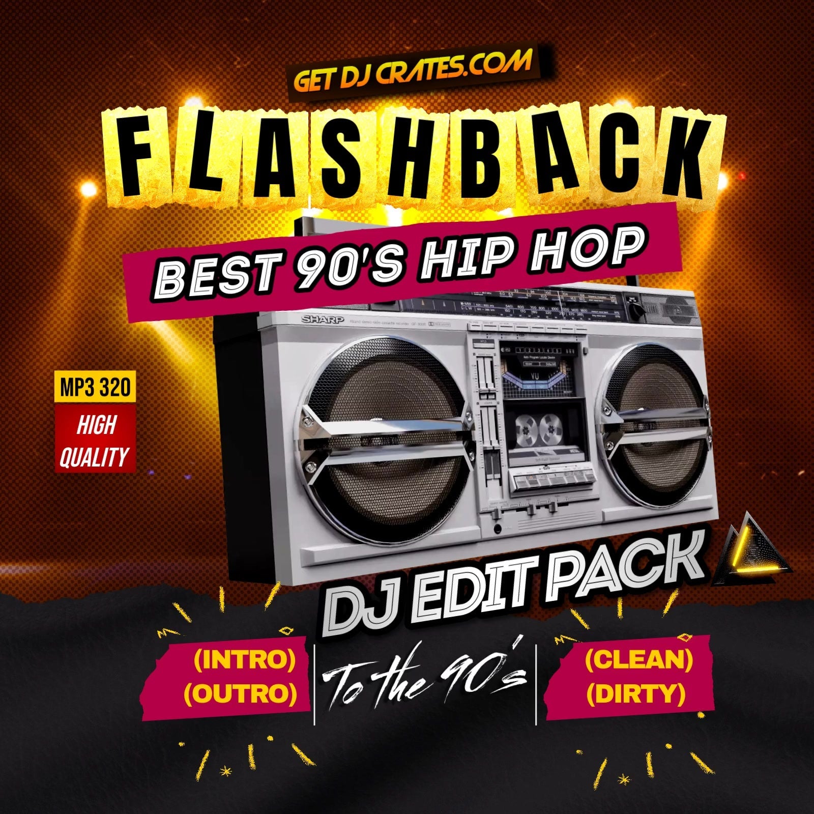90's HIP HOP DJ PACK – GETDJCRATES